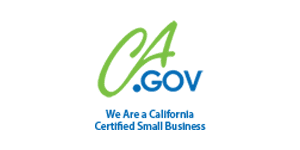 California Certified Small Business logo